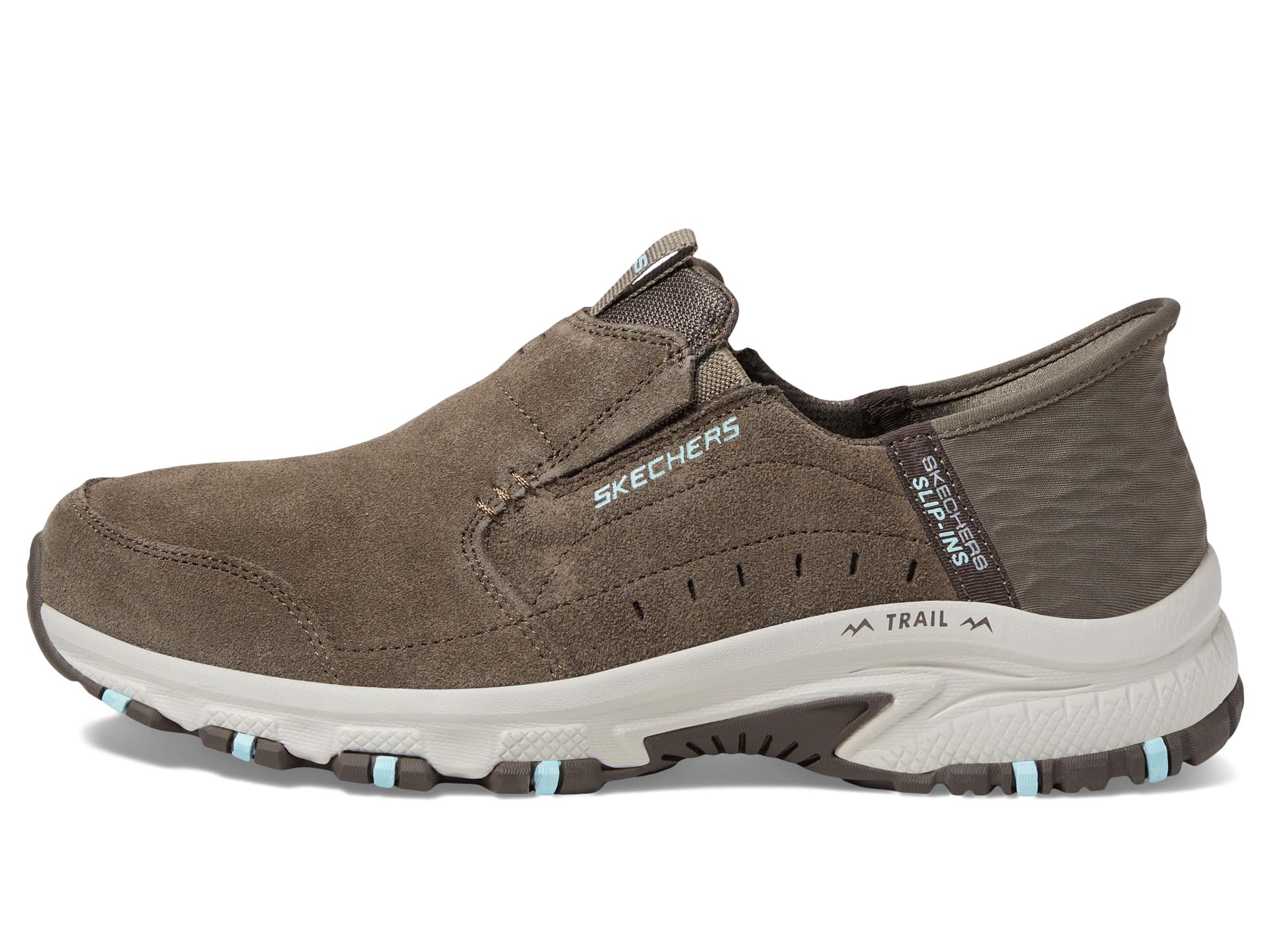 Кроссовки SKECHERS Hillcrest - Sunapee Hands Free Slip-Ins, Dark Taupe — фото 4