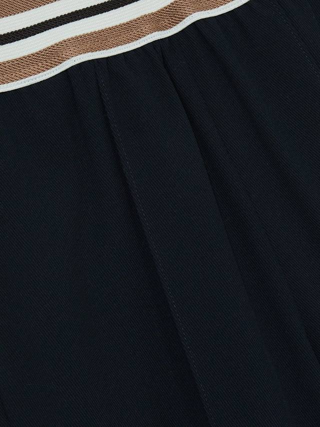 Детские брюки с полосатой резинкой и широкими штанинами Reiss, Navy — фото 4