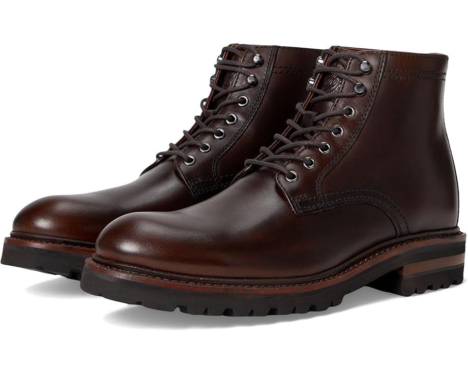 

Ботинки Johnston & Murphy Collection Dudley Lug Plain Toe Boot, цвет Dark Brown Full Grain