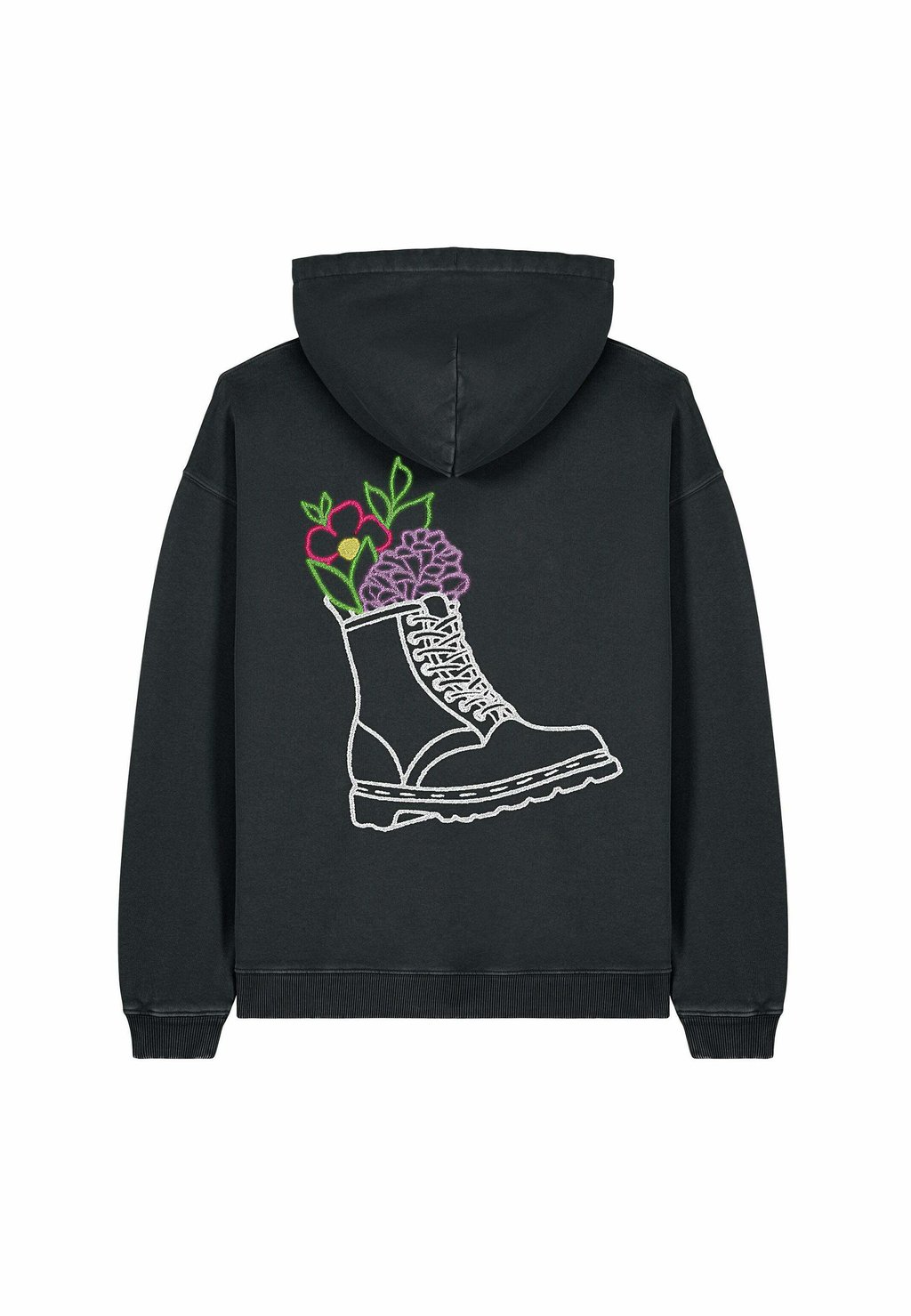 

Толстовка BOOTSBACK VINTAGE PRINT UNISEX HEAVYWEIGHT - Hoodie Mira Paris, черный