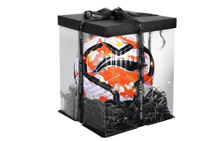 

LINING Размер 5 футбольный мяч TPU бесшовный термосварной унисекс белый оранжевый