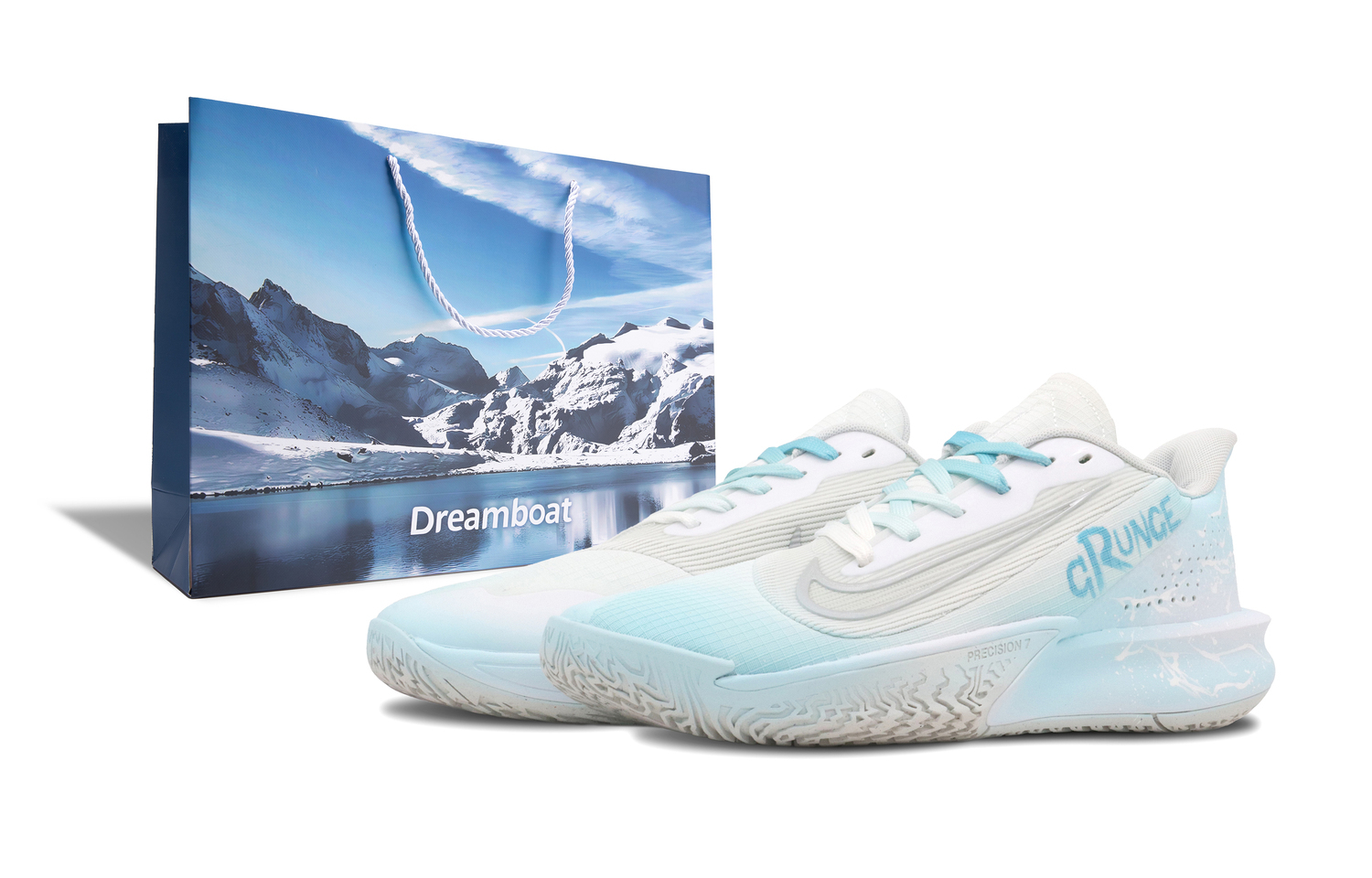 

Nike Точность 7 баскетбольные кроссовки унисекс низкие белые - ярко-белый синий, подарочная сумка, цвет Bright White Blue, Shopping Bag