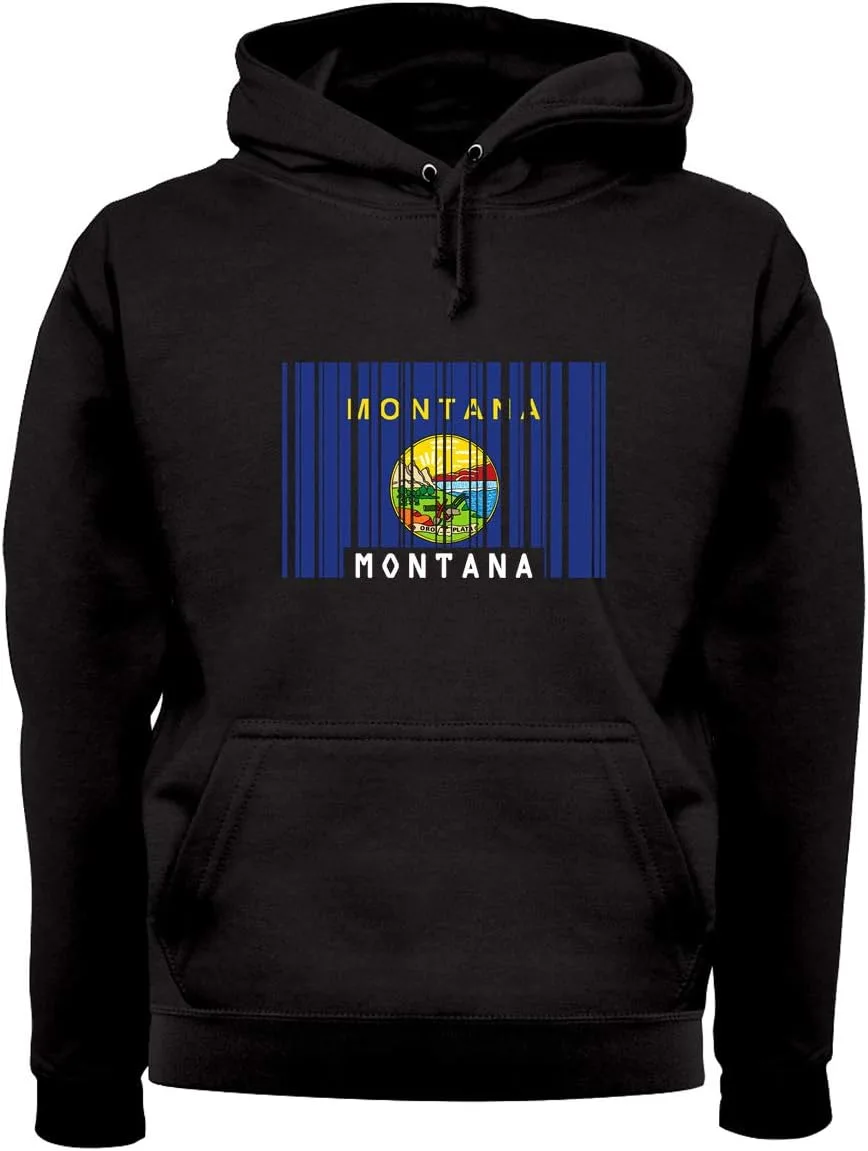 

Montana Barcode Style Flag — худи Unisex Premium Dressdown