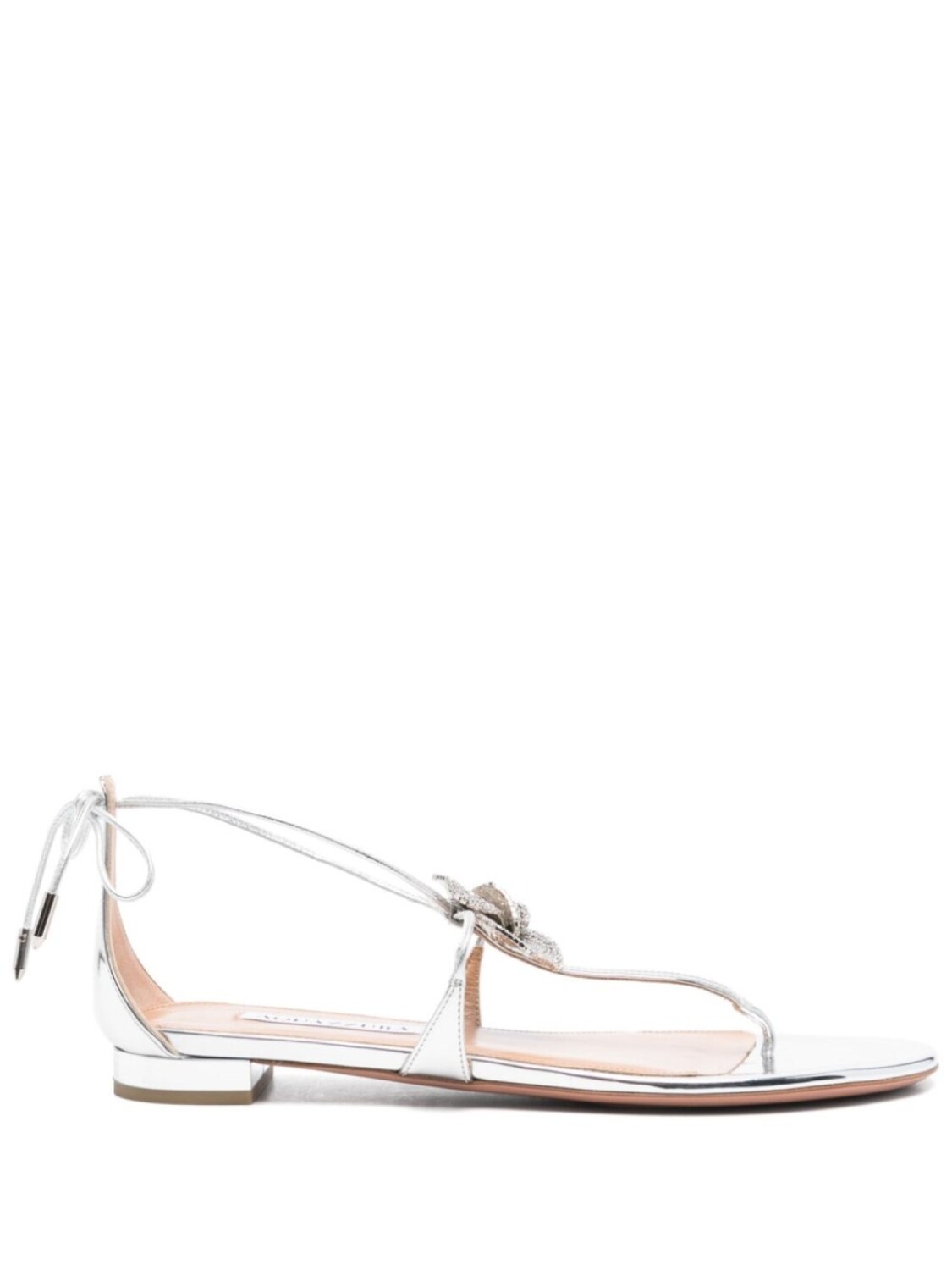 

Сандалии Crystal Orchid Aquazzura, серебряный