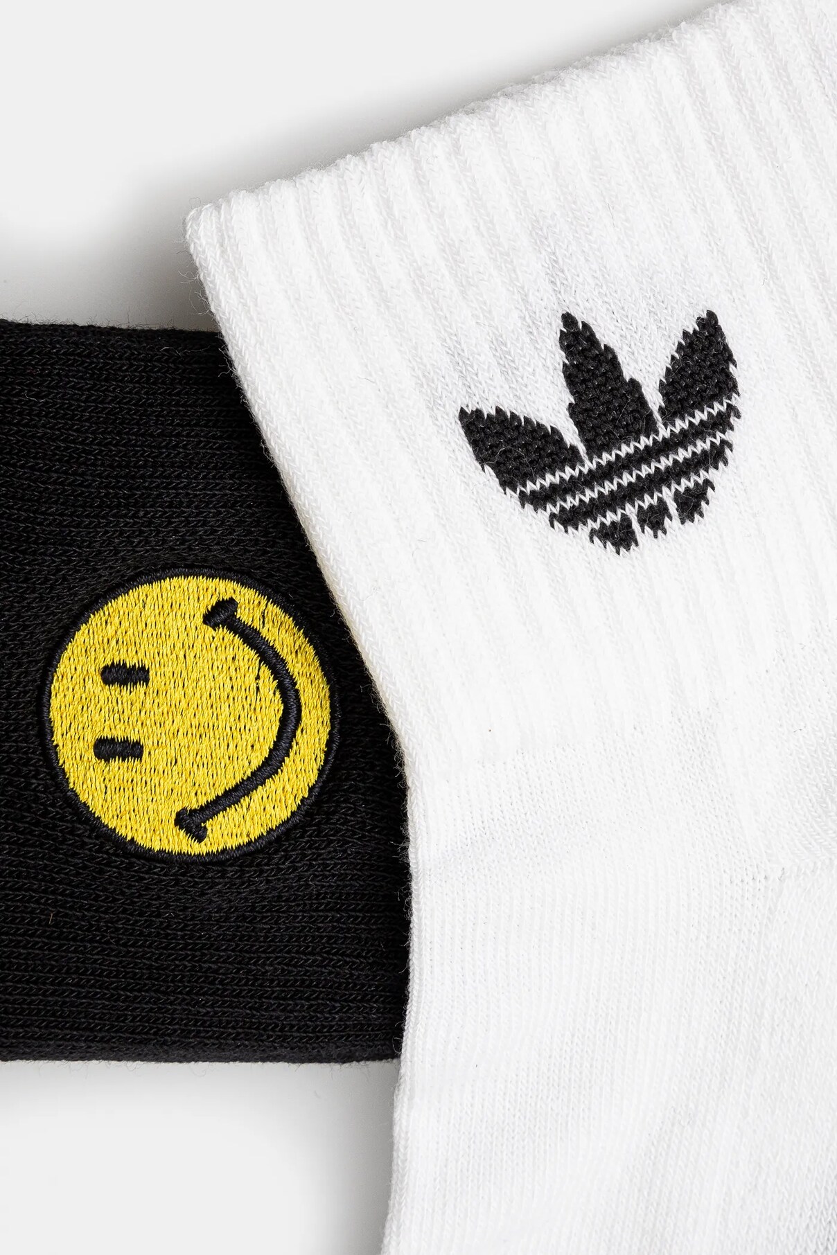 Носки X Smiley 2 шт. в упаковке Adidas Originals, белый — фото 3