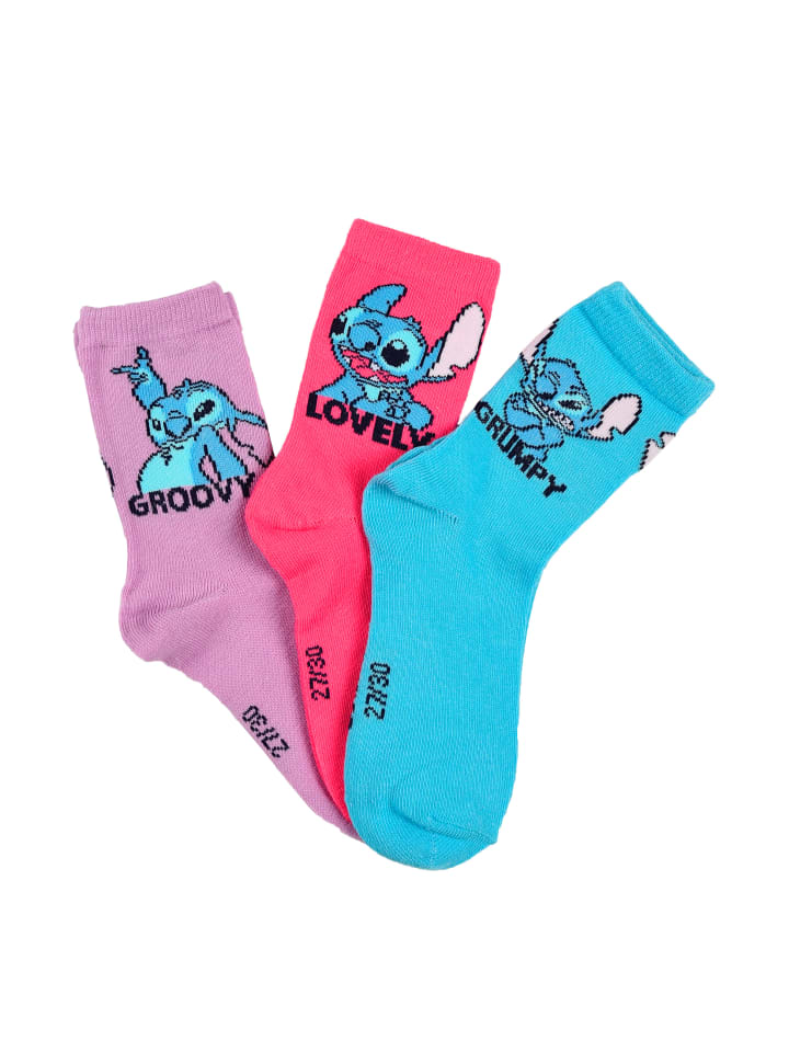 

Носки Stitch, разноцветный