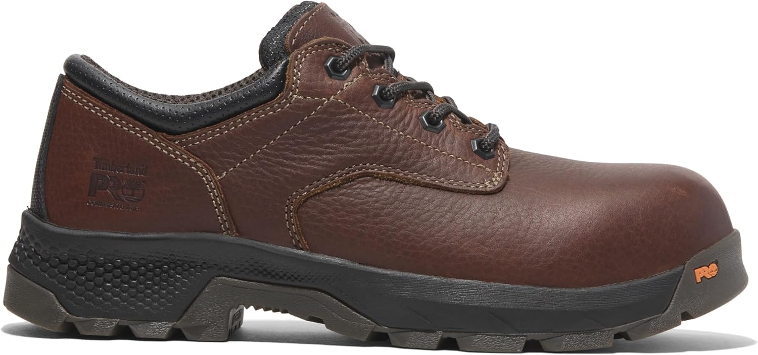 Timberland PRO мужские рабочие ботинки Titan Ev Oxford с композитным защитным носком, Teak Trailblazer — фото 3
