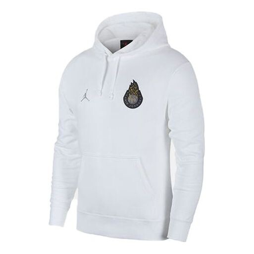

Толстовка Air Jordan Legacy Basketball hooded Pullover White, белый