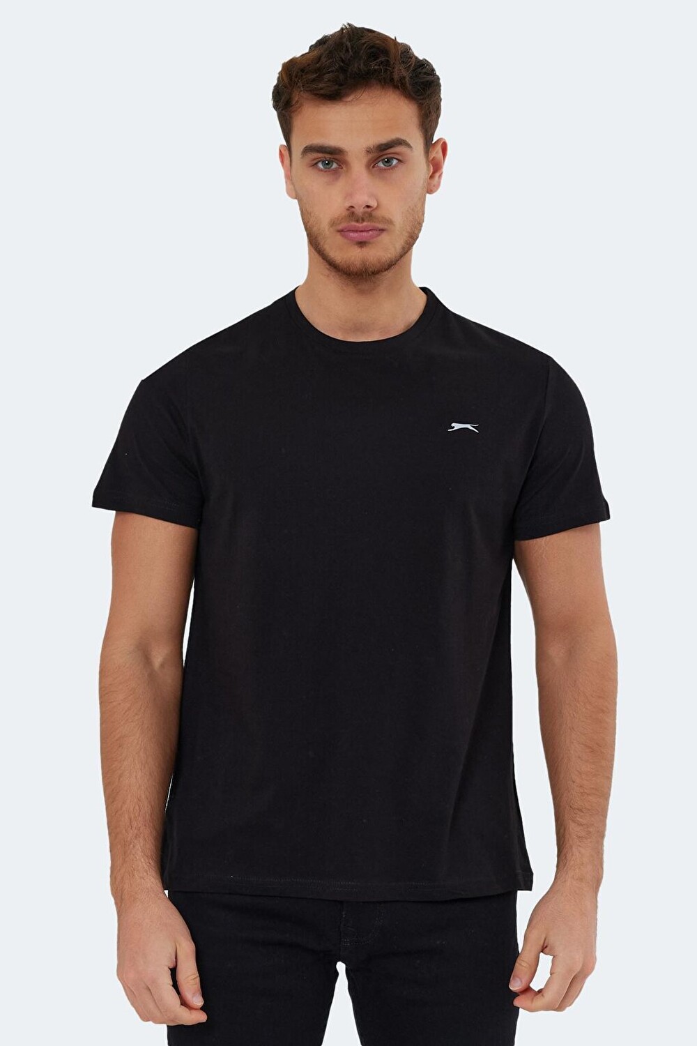 

ROSALVA Мужская футболка черная SLAZENGER, Черный, ROSALVA Мужская футболка черная SLAZENGER