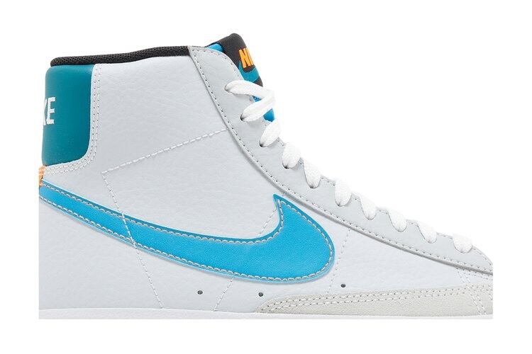 Кроссовки Nike Blazer Mid, белый — фото 2
