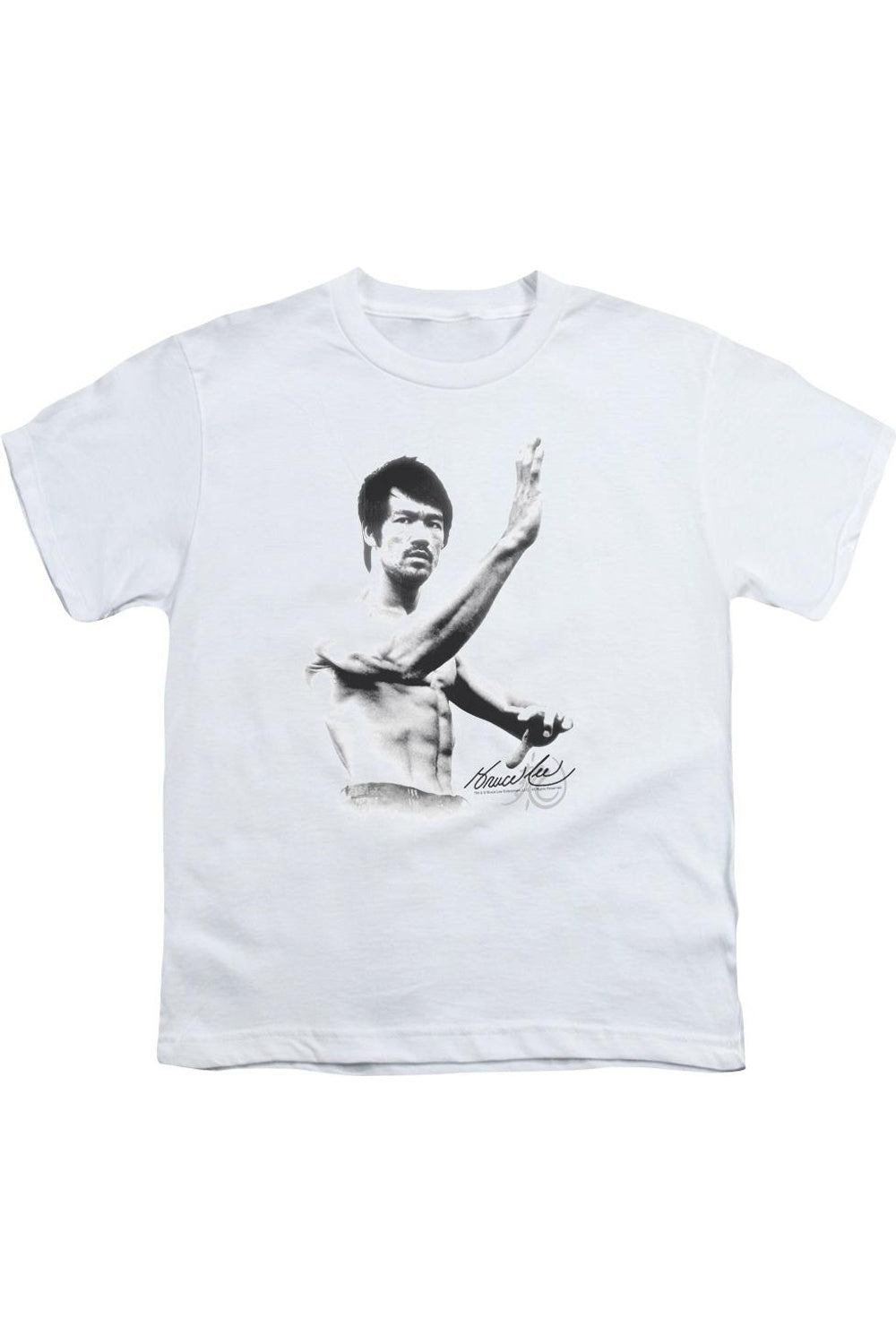 

Футболка с коротким рукавом "Bruce Lee Serenity" для детей Gildan, белый