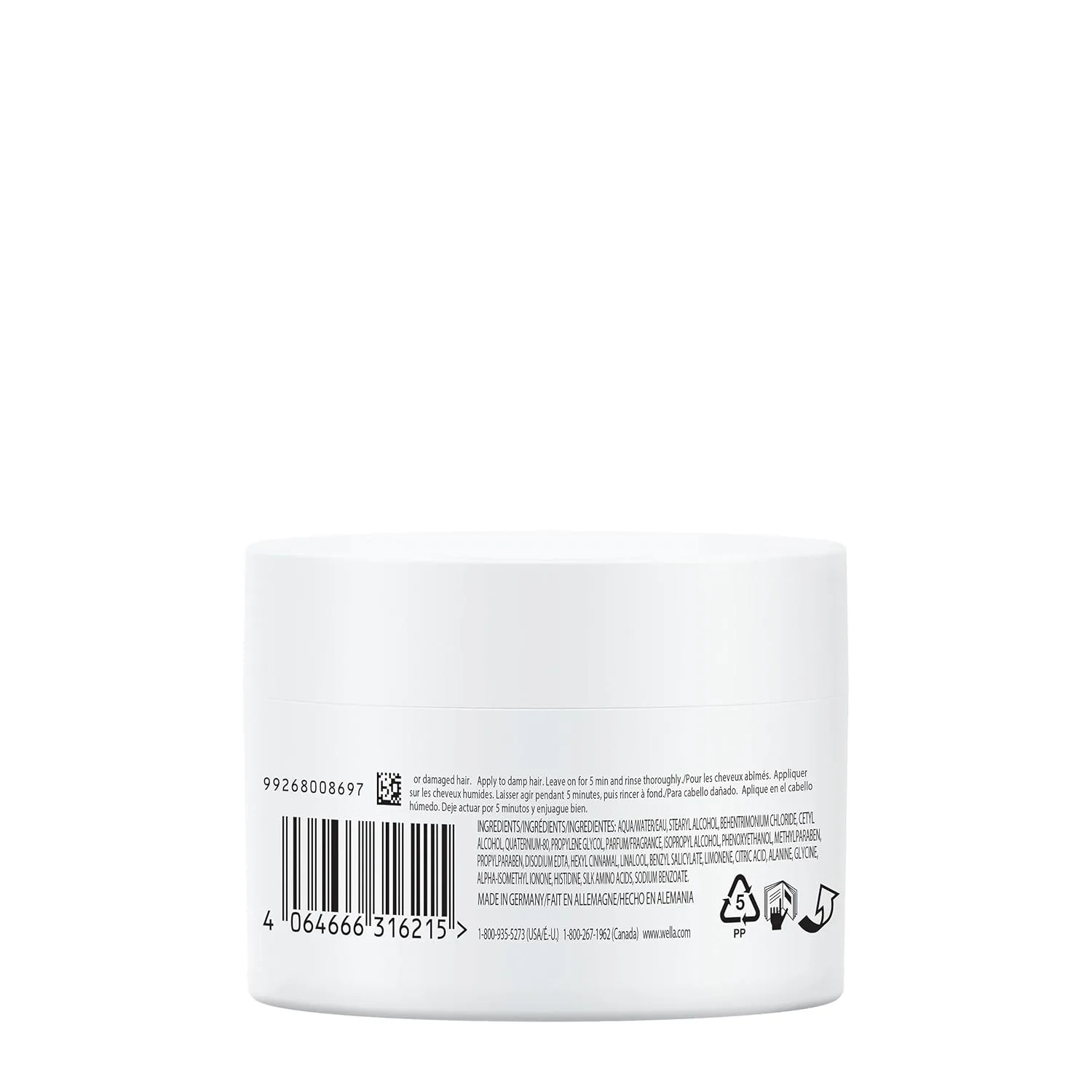 Маска для волос WELLA PROFESSIONALS Fusion Intense Repair для поврежденных волос, средство для восстановления и защиты от ломкости волос. 150 мл (1 шт.) — фото 2