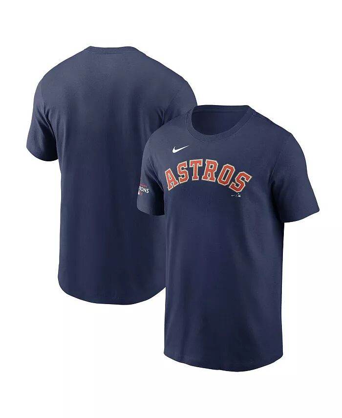 

Мужская темно-синяя футболка Houston Astros 2023 Gold Collection с надписью Nike