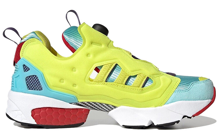 Кроссовки Adidas Originals ZX Fury Lifestyle Unisex, желтый/голубой/красный