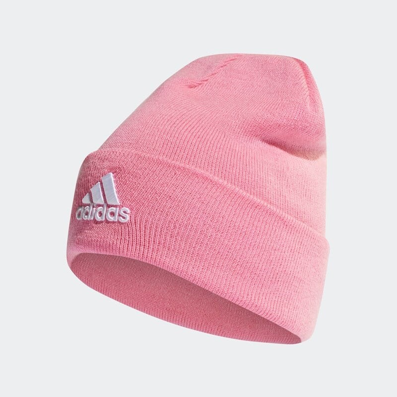 

Женская шерстяная шапка с логотипом Adidas, розовый