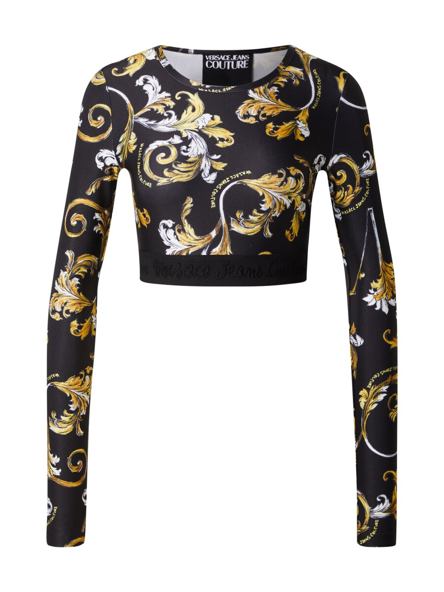 

Лонгслив Versace Jeans Couture Shirt, черный