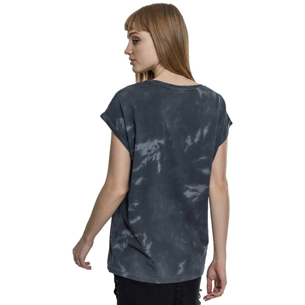 

Футболка с коротким рукавом Build Your Brand Batik Dye Extended Shoulder, серый