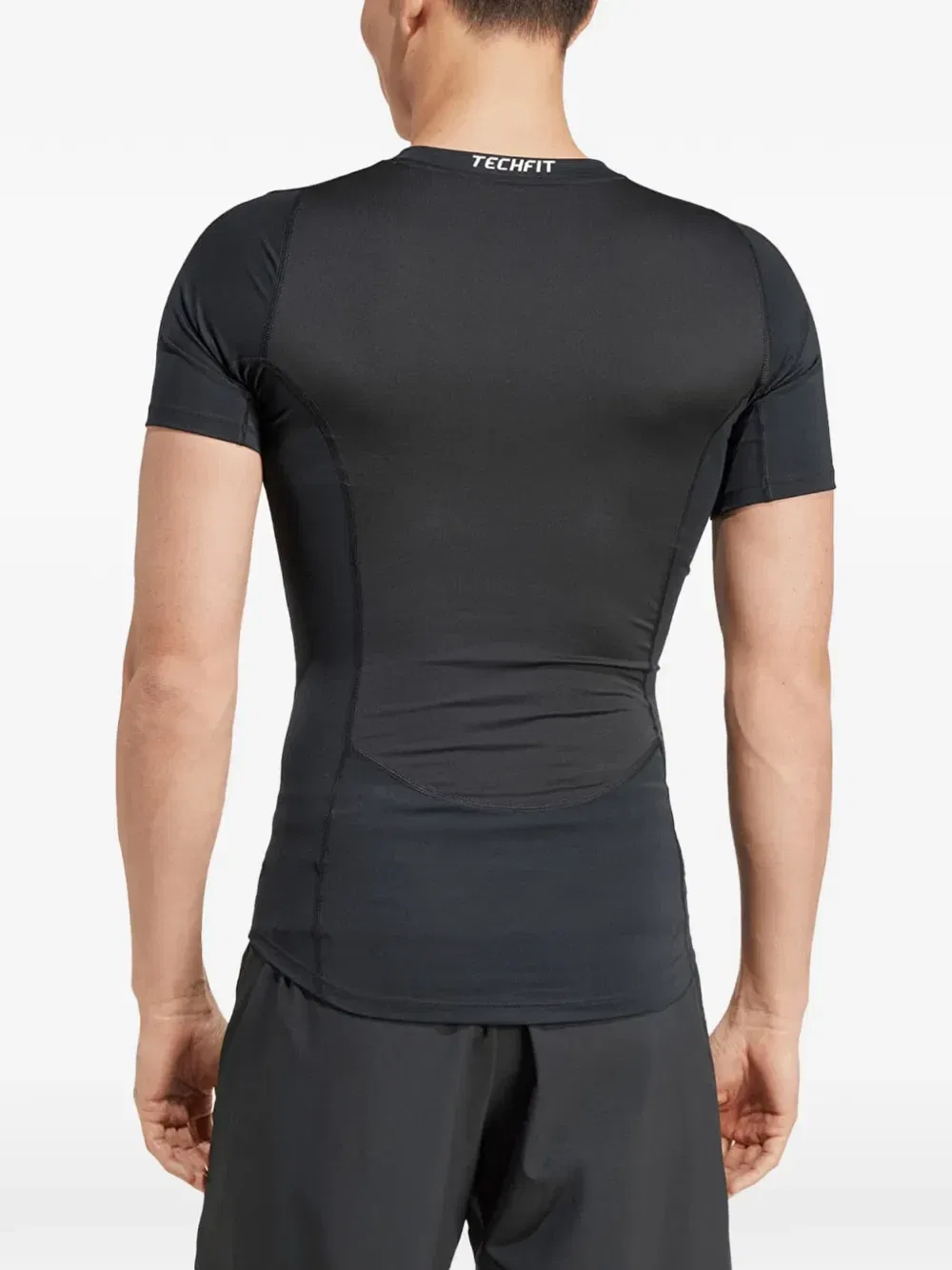 Компрессионная футболка Techfit Adidas, черный — фото 2
