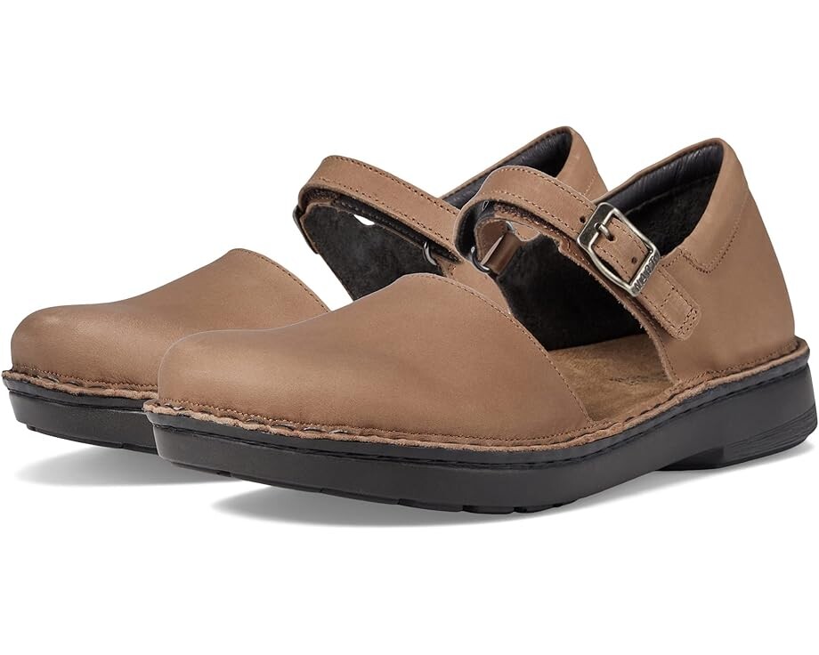 Туфли на плоской подошве Naot Catania, цвет Bark Nubuck