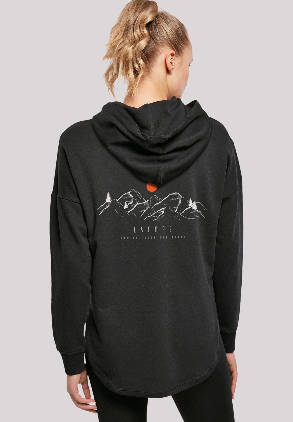 

Толстовка с капюшоном DISCOVER THE WORLD - Sweatshirt F4NT4STIC, черный
