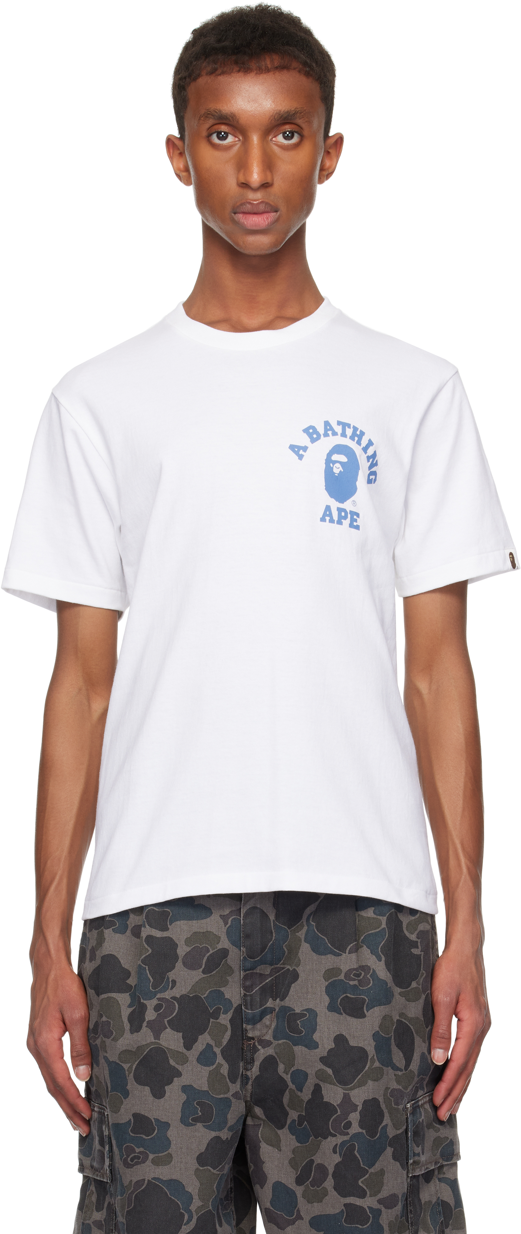 

Футболка Color Camo College 'AT' BAPE