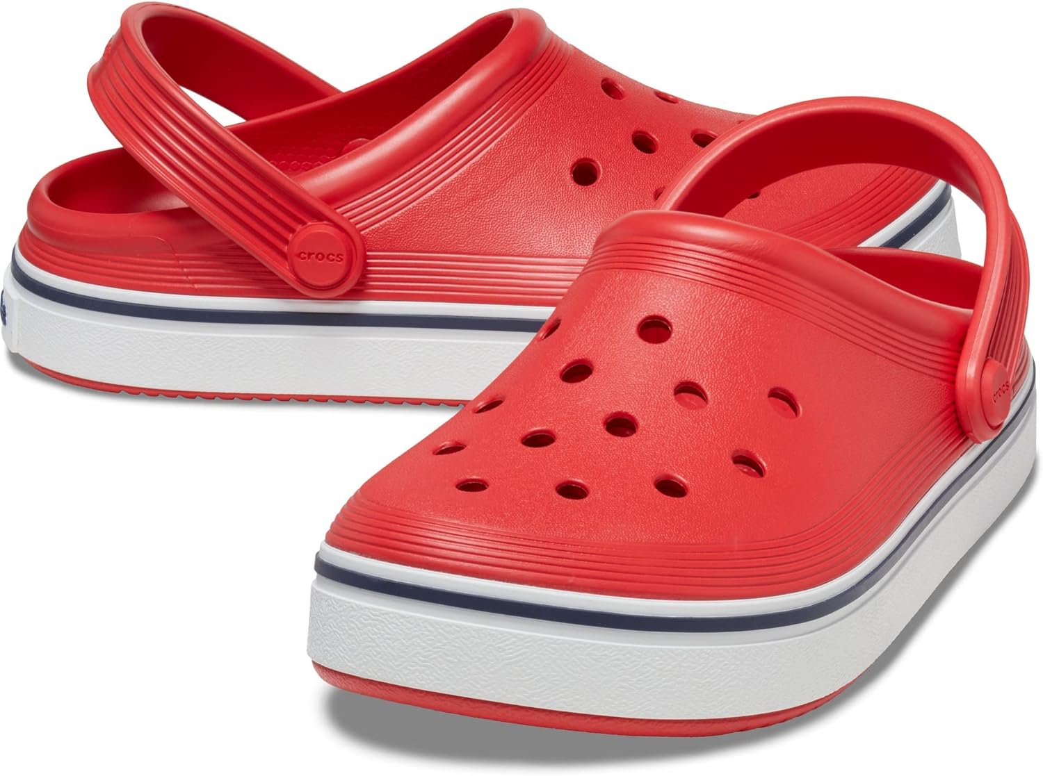 Детские сабо Crocs для отдыха вне корта, 4 Toddler Flame — фото 2