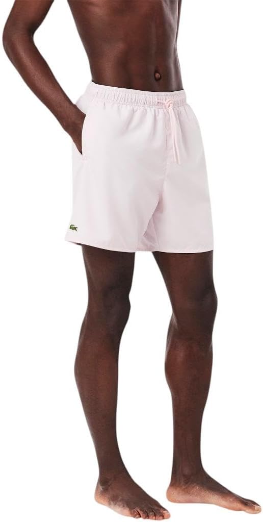 Мужские шорты Lacoste Essential, Flamingo Pink & Green — фото 2
