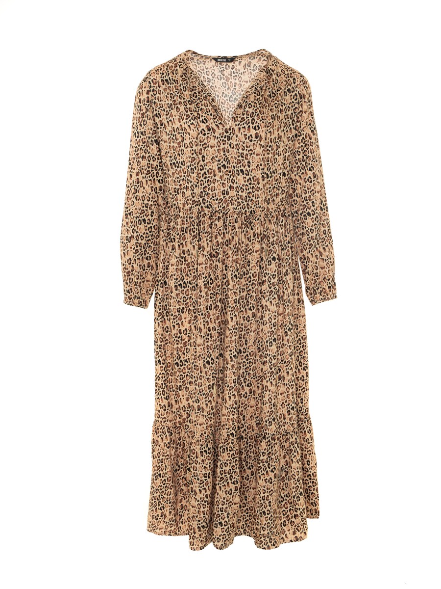 

Платье миди BIG STAR Dress Panter, цвет brown/cappuccino