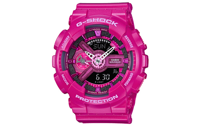 

CASIO Женские молодежные розовые часы GMA-S110MP-4A3