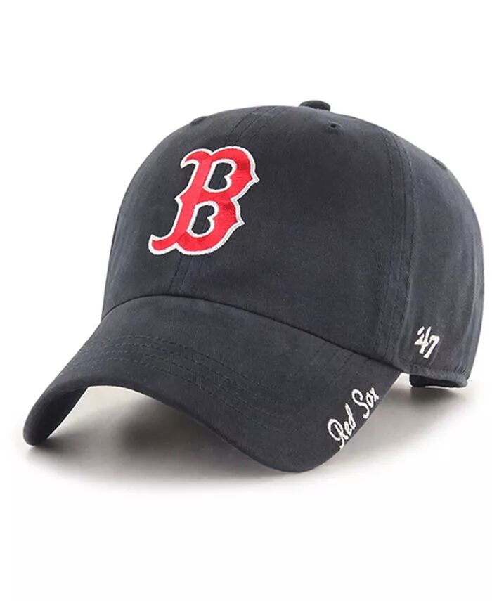

Женская темно-синяя бейсболка Boston Red Sox Team Miata Clean Up Adjustable '47 Brand