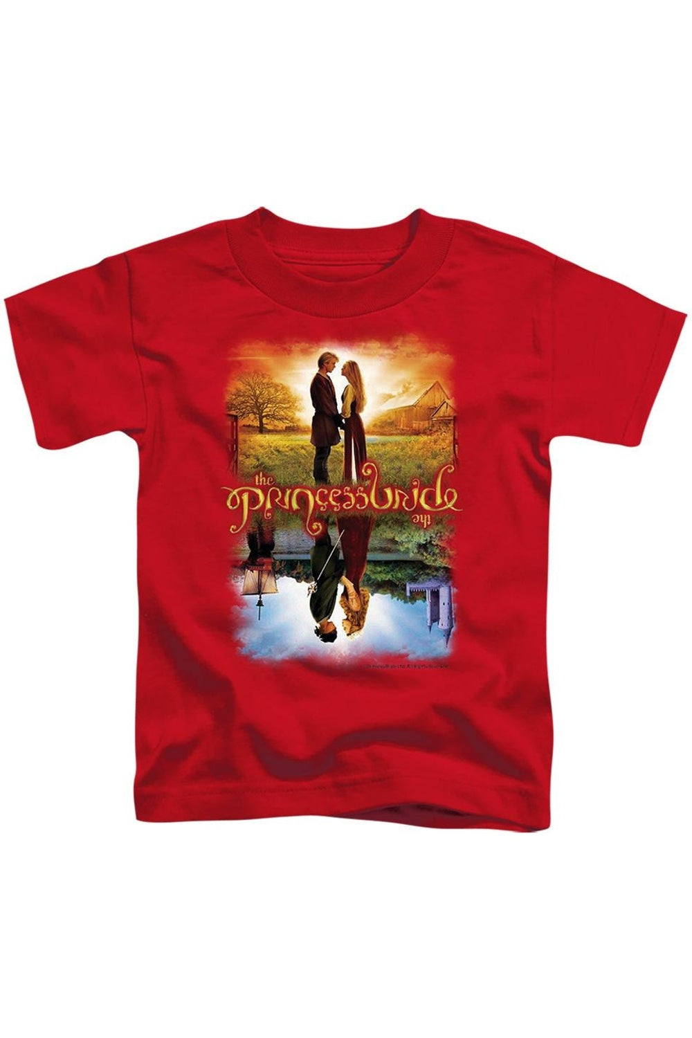 

Футболка с коротким рукавом "Принцесса-невеста" для детей Gildan, красный
