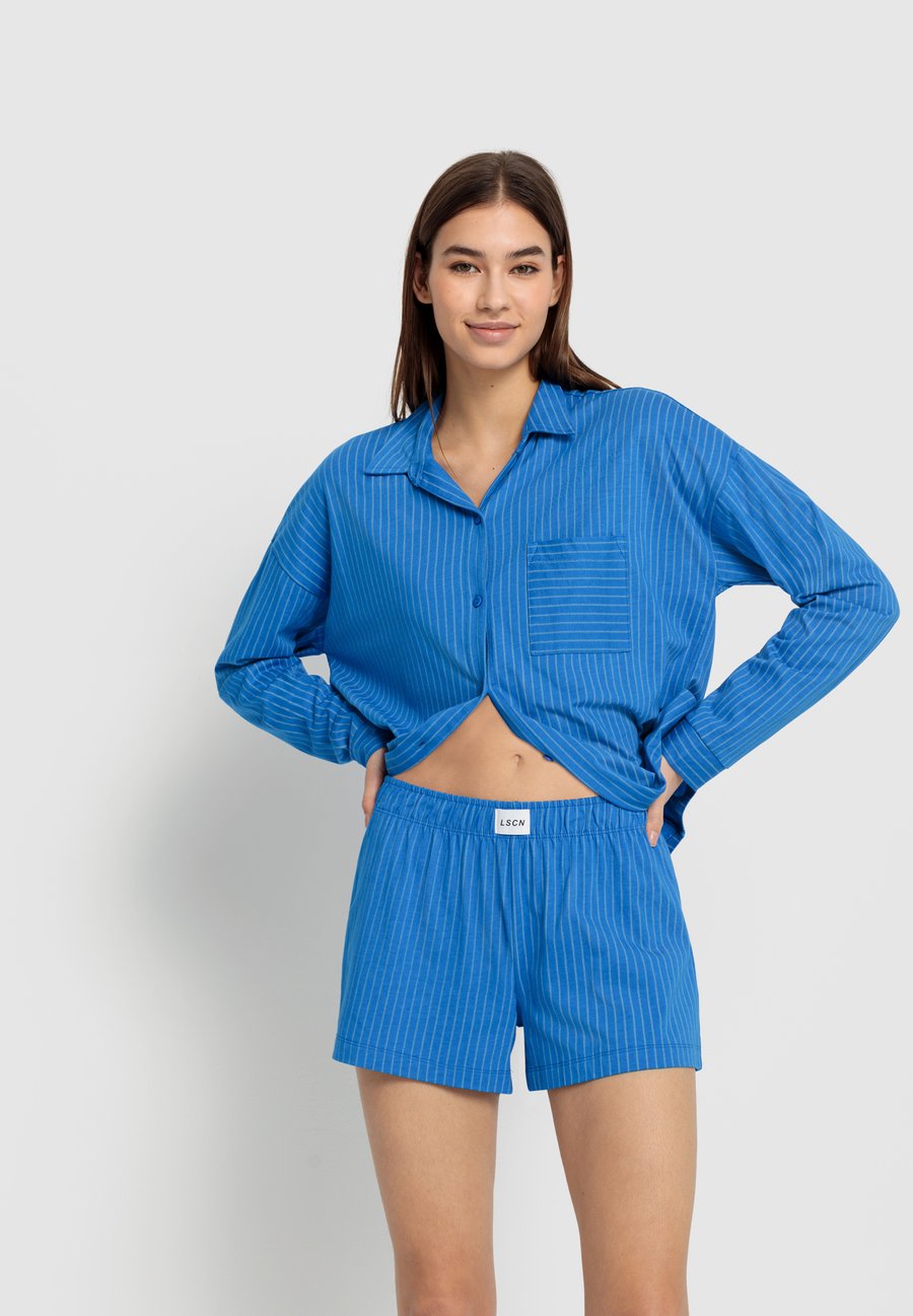 

Пижамный комплект LASCANA LSCN BY LASCANA, Royal Blue/Blue