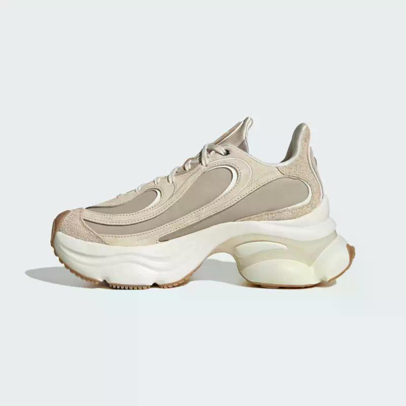 Adidas Низкие детские повседневные кроссовки Khaki для подростков — фото 3