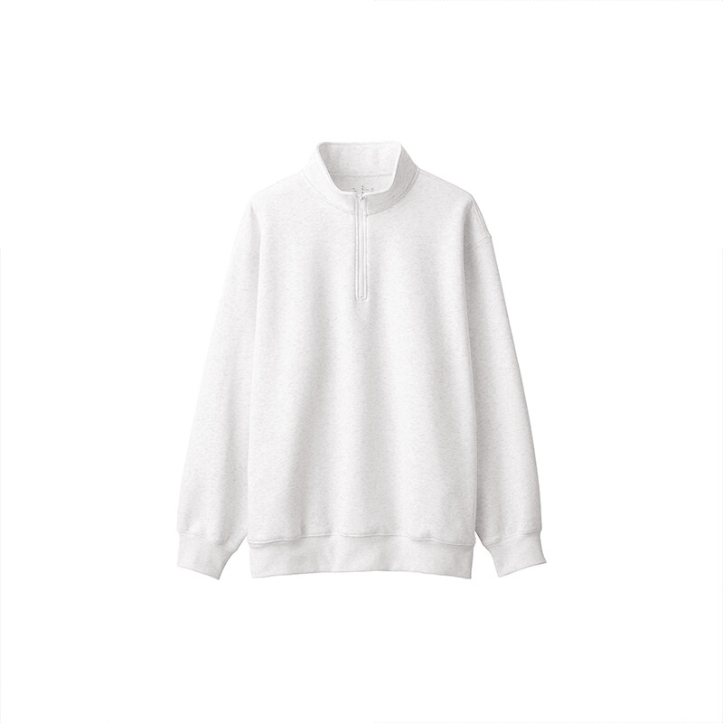 

Толстовка мужская Muji с воротником-стойкой, зеленый