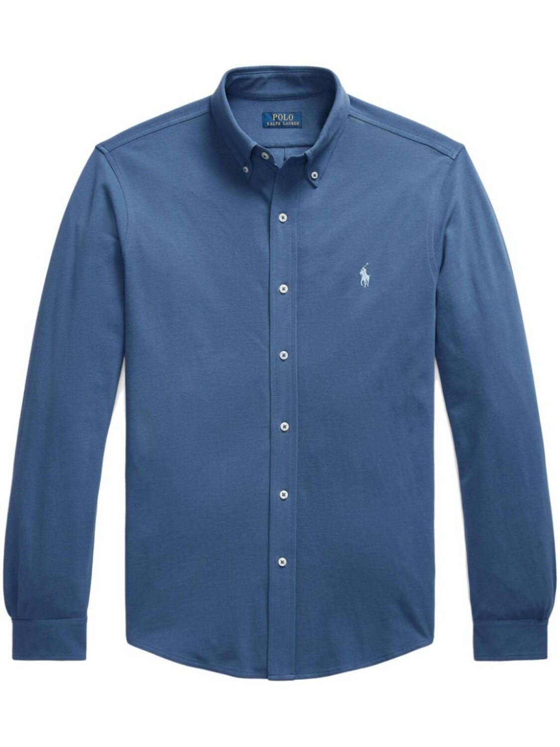 

Polo Ralph Lauren рубашка с вышивкой Polo Pony, синий