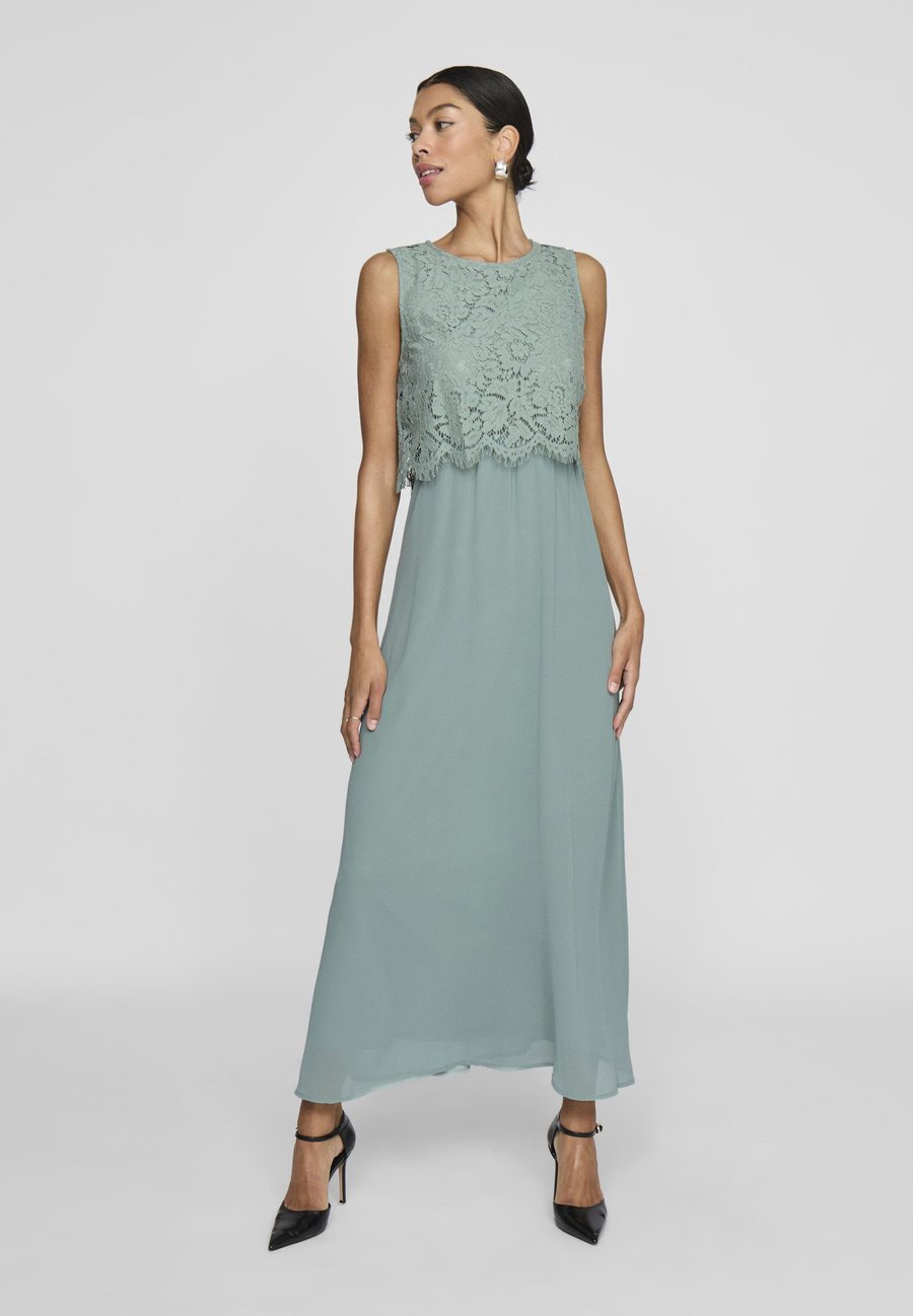 

Платье VILA VIMILINA DRESS, Green Milieu/Light Green