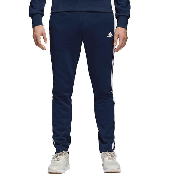 Спортивные штаны adidas 2019 Ess 3S S Pnt Ft Knit Long Pants Dark Blue, синий — фото 3