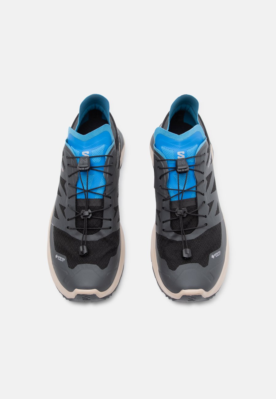 Кроссовки Salomon XA META GORE TEX, Black/Oxford Tan/French Blue/Black — фото 4