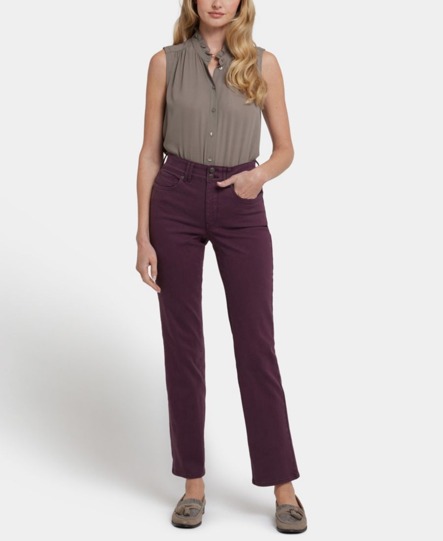 

Женские прямые джинсы Marilyn с широким поясом NYDJ, Fig