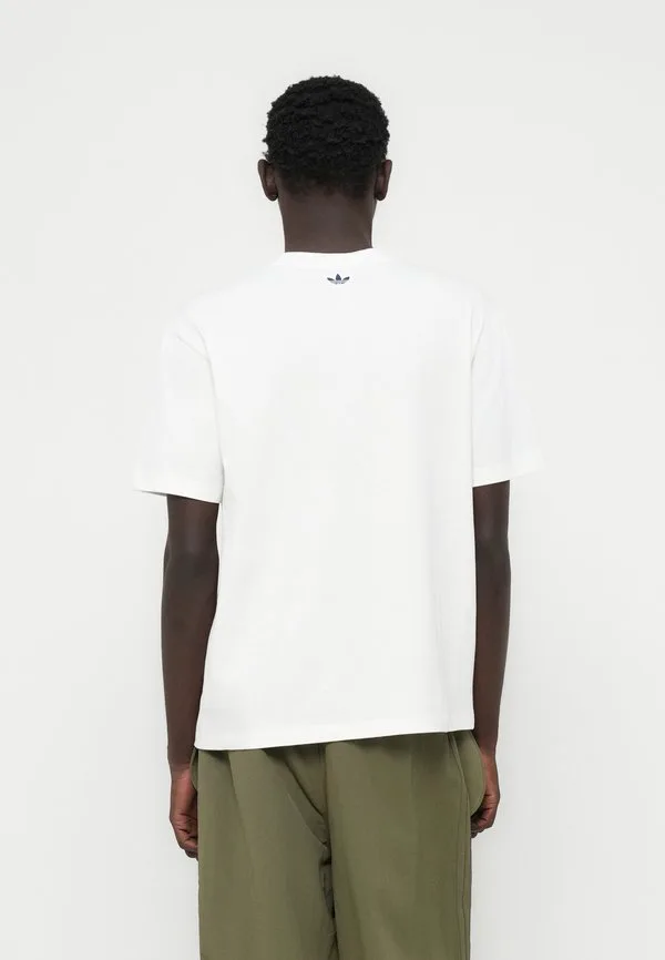 Футболка унисекс с принтом Adidas Originals, White — фото 2