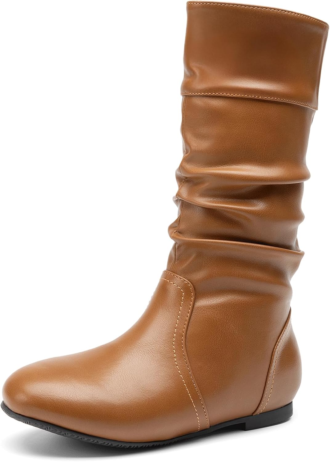 

Детские зимние сапоги DREAM PAIRS с искусственным мехом до колена для верховой езды (малыши/дети младшего возраста/дети старшего возраста), Tan-Pu