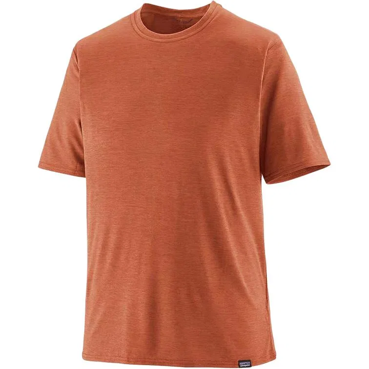 Футболка Patagonia Capilene для мужчин, красная (Siena Red)
