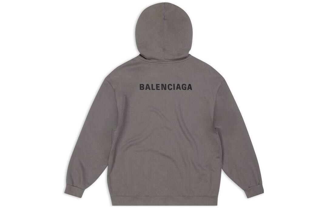Толстовка Balenciaga серая — фото 2