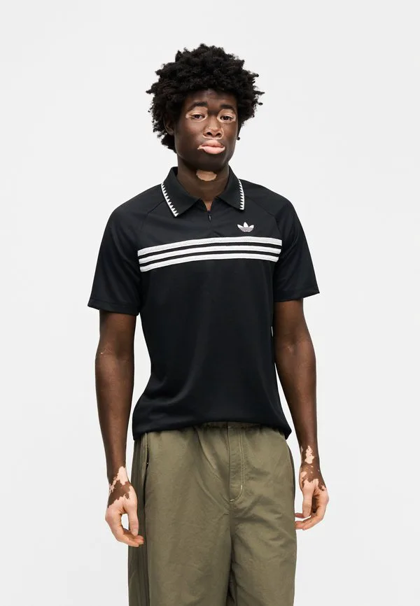 Рубашка поло Adidas Originals, Black — фото 4