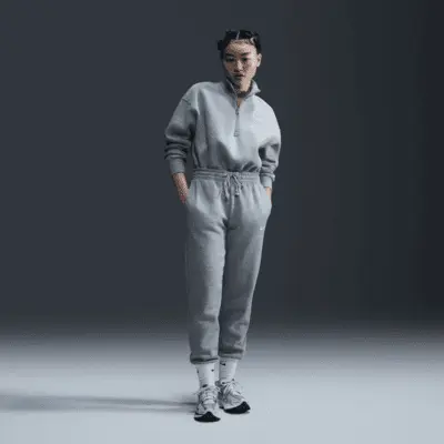 

Спортивные брюки Nike Sportswear Phoenix Fleece, цвет Dark Grey Heather/Sail