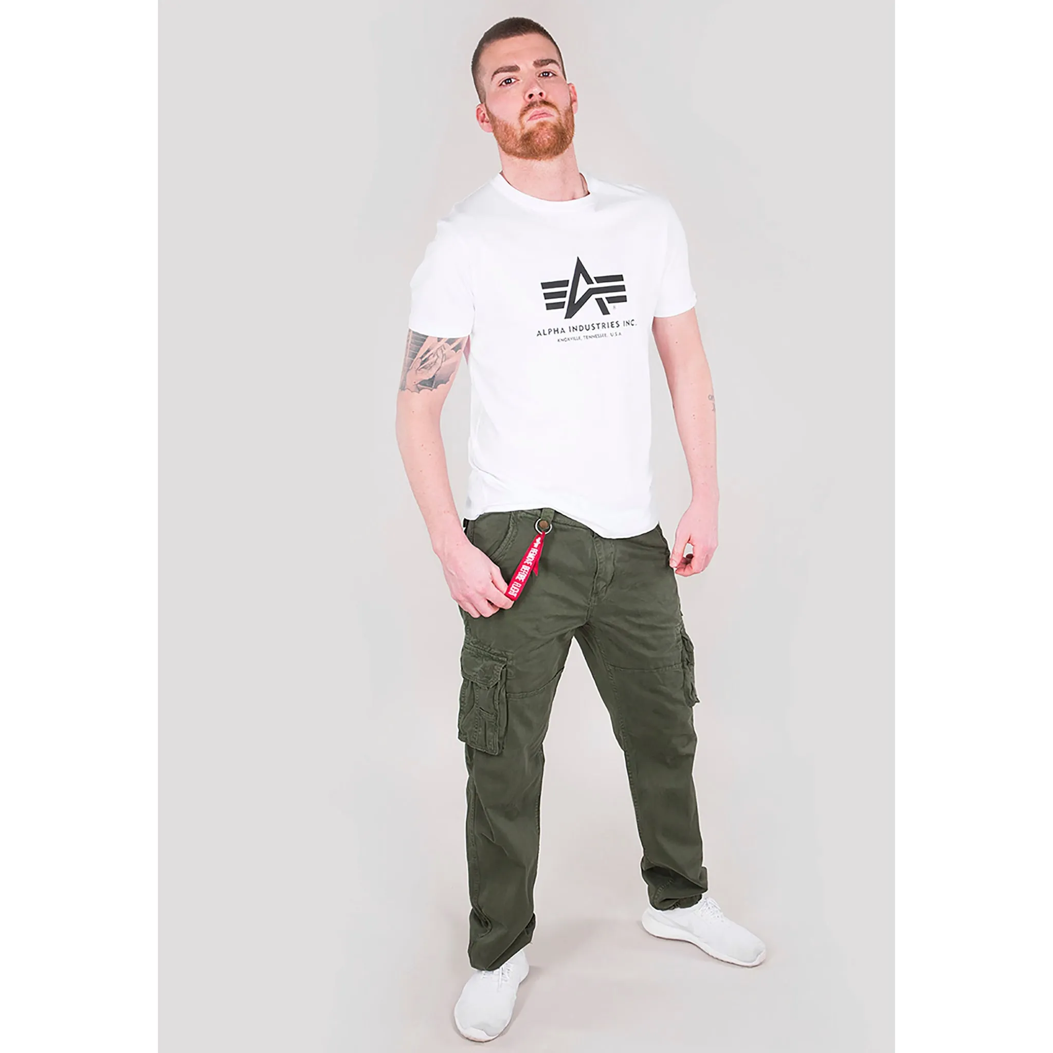 

Брюки-карго Alpha Industries "Jet Pant", оливковый
