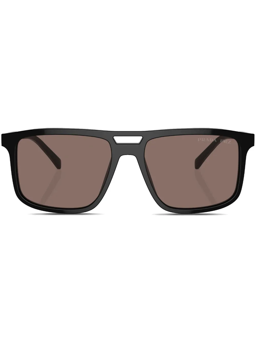 

Солнцезащитные очки-пилоты Prada PR A22S Prada Eyewear, черный