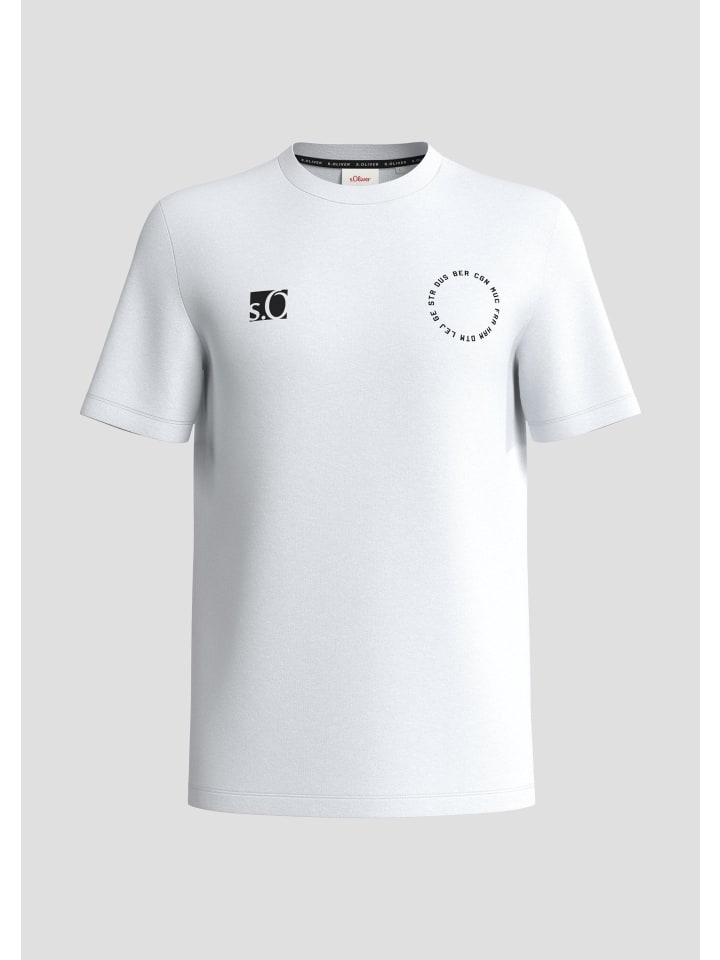 

s.Oliver Футболка цвета 01D1_белый