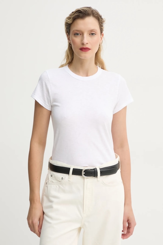 

Футболка из хлопка Rag & Bone, белый