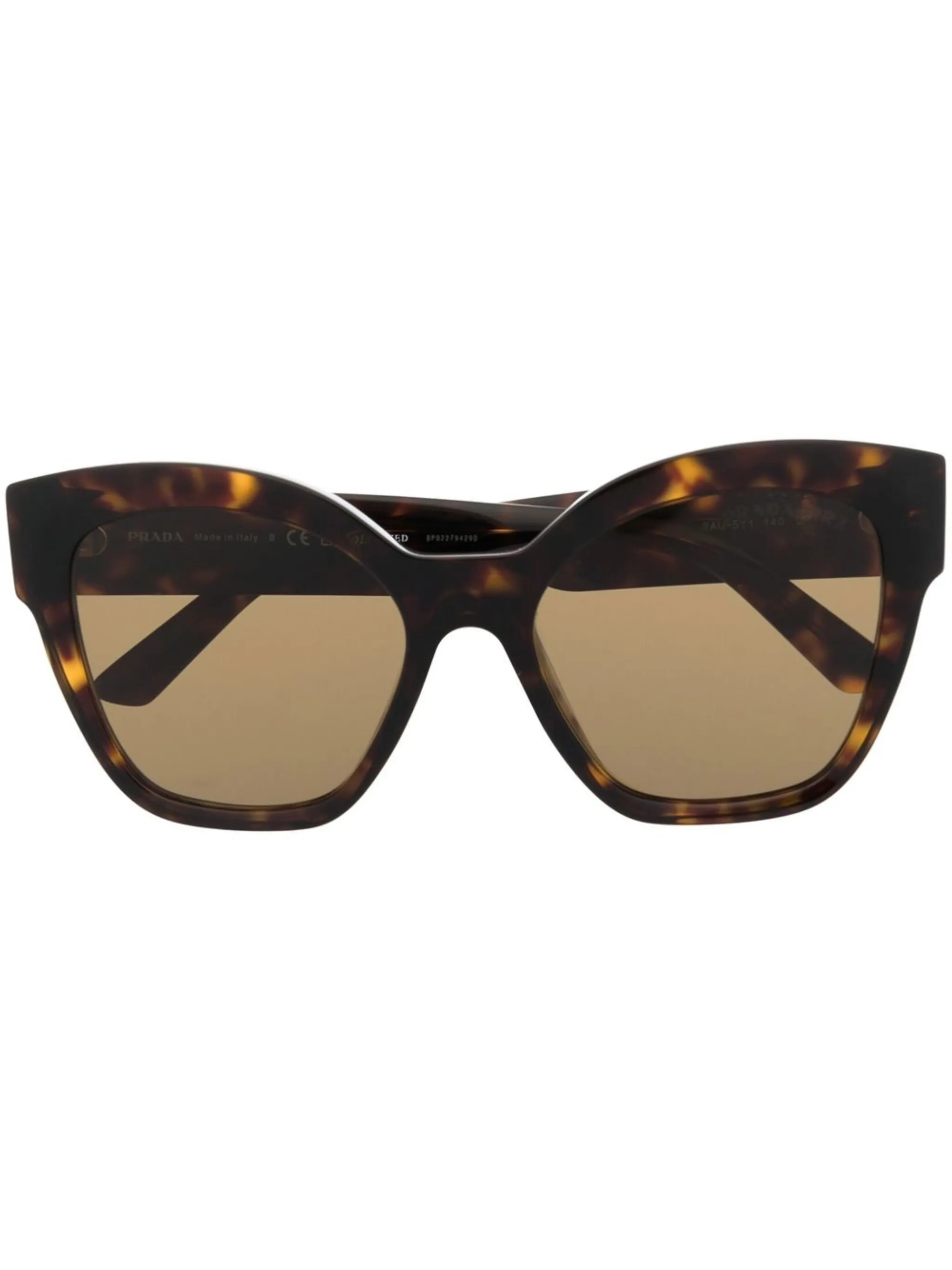 

Очки в оправе бабочка Prada Eyewear, коричневый